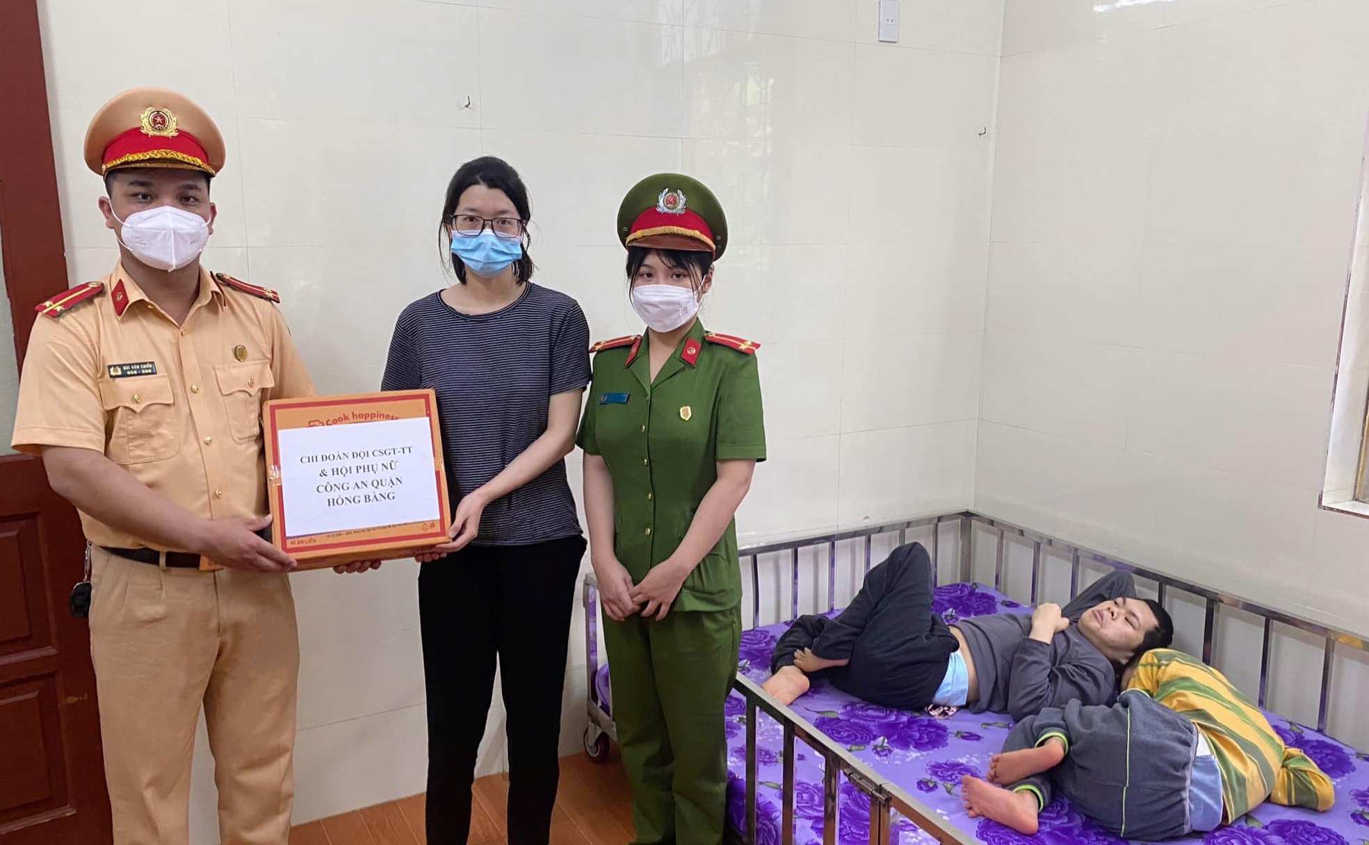 Thư cảm ơn gửi Công an phường Sở Dầu (quận Hồng Bàng)